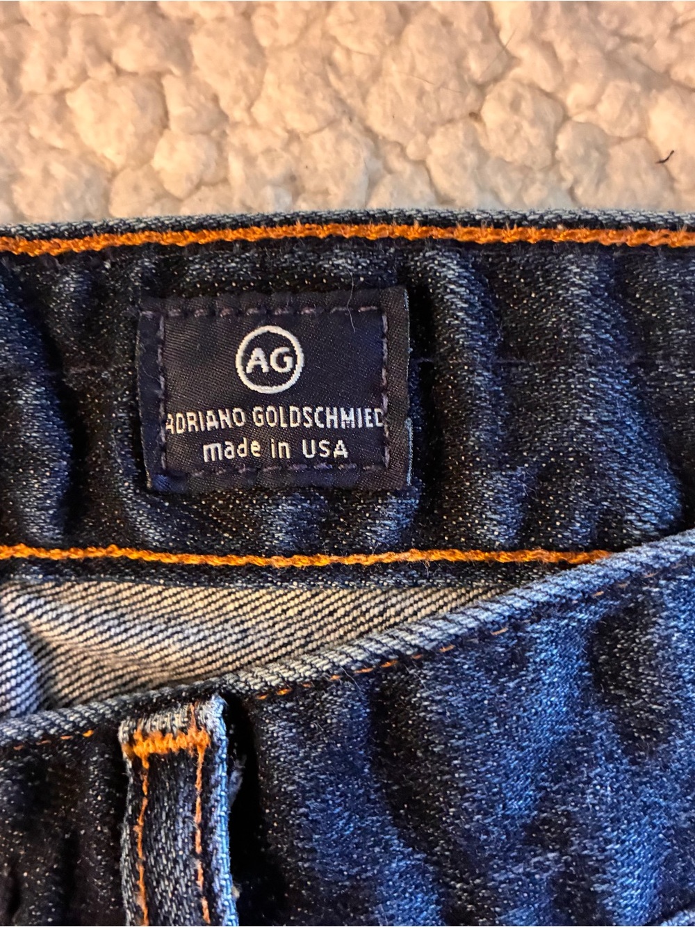 Ag Adriano Goldschmied Straight Leg the TOMBOY Blue Jeans - Picture 8 of 16